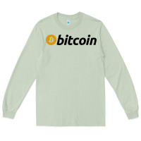 Matcha vintage look bitcoin Long Sleeve Tee - artisFamous