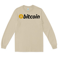 Mushroom vintage look bitcoin Long Sleeve Tee - artisFamous