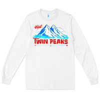 White visit twin peaks Long Sleeve Tee - artisFamous