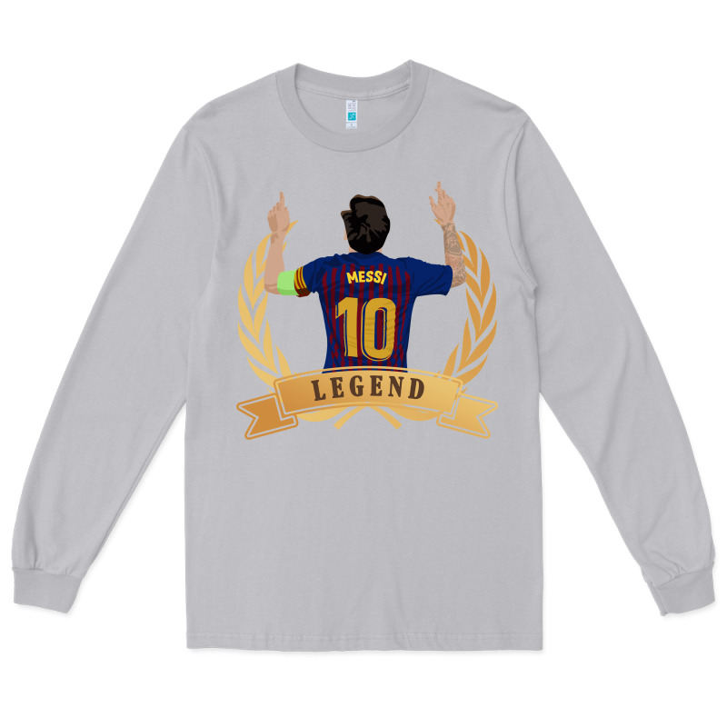 Messi The Legend Long Sleeve Tee by artisFamous | Teevron