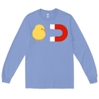Colony Blue chick magnet Long Sleeve Tee - artisFamous