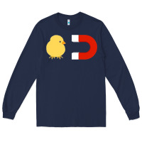 Navy chick magnet Long Sleeve Tee - artisFamous