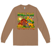 Toasted Coconut Small Town St Patrick's Day Long Sleeve Tee - CowhideDigitalArt