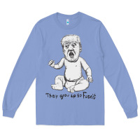 Colony Blue baby trump Long Sleeve Tee - artisFamous