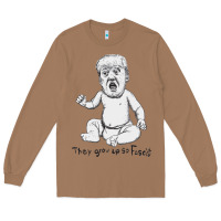 Toasted Coconut baby trump Long Sleeve Tee - artisFamous