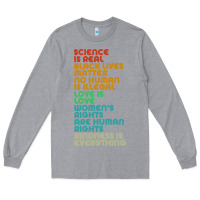 Vintage, Retro Science Is Real, Black Lives Matter Long Sleeve Tee | Teevron