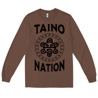 Chestnut white taino nation coqui sun boricua taino Long Sleeve Tee - artisFamous