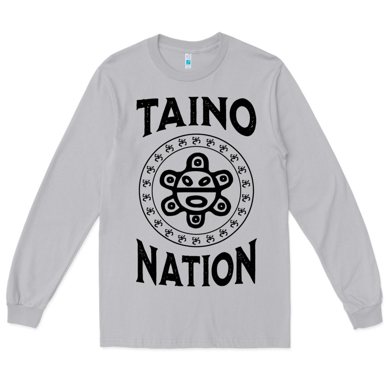 White Taino Nation Coqui Sun Boricua Taino Long Sleeve Tee by artisFamous | Teevron