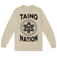Mushroom white taino nation coqui sun boricua taino Long Sleeve Tee - artisFamous