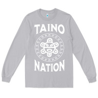 Moon Dust white taino nation coqui sun boricua taino Long Sleeve Tee - artisFamous