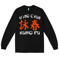 Black Wing Chun Long Sleeve Tee - artisFamous