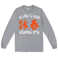 Heather Grey Wing Chun Long Sleeve Tee - artisFamous