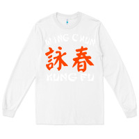 White Wing Chun Long Sleeve Tee - artisFamous