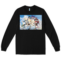 Black Genshin Impact Long Sleeve Tee - artisFamous