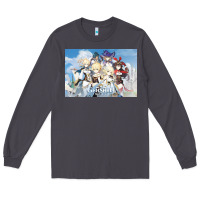 Smoke Genshin Impact Long Sleeve Tee - artisFamous