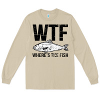 Mushroom wtf where's the fish Long Sleeve Tee - artisFamous