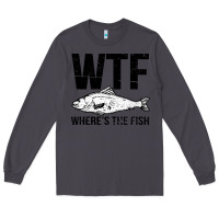Smoke wtf where's the fish Long Sleeve Tee - artisFamous