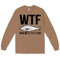 Toasted Coconut wtf where's the fish Long Sleeve Tee - artisFamous
