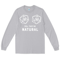 Moon Dust yes they're natural 20 dice funny rpg gamer Long Sleeve Tee - artisFamous