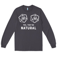 Smoke yes they're natural 20 dice funny rpg gamer Long Sleeve Tee - artisFamous