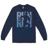 Navy Run Running | for Runners Long Sleeve Tee - artisFamous