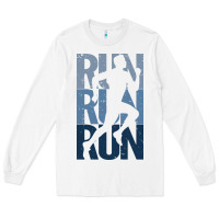 White Run Running | for Runners Long Sleeve Tee - artisFamous