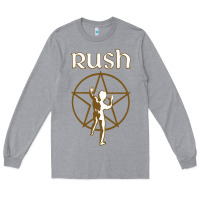 Heather Grey rush starman Long Sleeve Tee - artisFamous