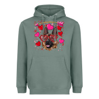Sage valentine's german shepherd Heavyweight Hoodie - RanaPortraitStore