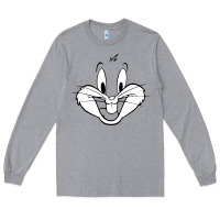 Heather Grey bugs bunny Long Sleeve Tee - artisFamous