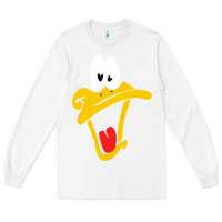 White daffy duck Long Sleeve Tee - artisFamous