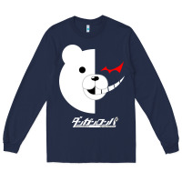Navy dangan ronpa  monokuma Long Sleeve Tee - artisFamous