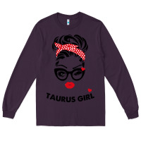 Plum taurus girl Long Sleeve Tee - artisFamous