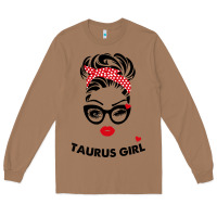 Toasted Coconut taurus girl Long Sleeve Tee - artisFamous