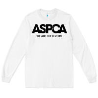 White aspca we are their voice Long Sleeve Tee - artisFamous