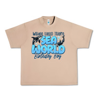 Burro Whale Hello There Sea World Birthday Boy Urban Heavy Tee - CowhideDigitalArt