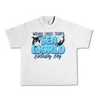 Lunar Rock Whale Hello There Sea World Birthday Boy Urban Heavy Tee - CowhideDigitalArt
