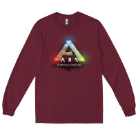 Burgundy ARK SURVIVAL EVOLVED GAME PLAY Long Sleeve Tee - artisFamous