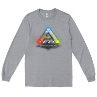 Heather Grey ARK SURVIVAL EVOLVED GAME PLAY Long Sleeve Tee - artisFamous