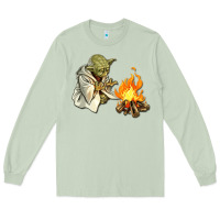 Matcha Yoda is warming up Long Sleeve Tee - artisFamous