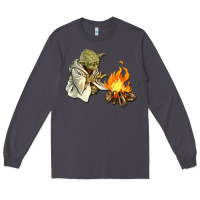 Smoke Yoda is warming up Long Sleeve Tee - artisFamous