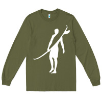 Army Green Surf Long Sleeve Tee - artisFamous