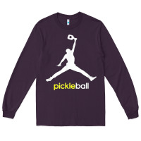 Plum funny pickleball Long Sleeve Tee - artisFamous