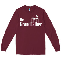 Burgundy the grandfather Long Sleeve Tee - artisFamous