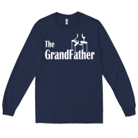 Navy the grandfather Long Sleeve Tee - artisFamous