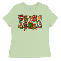 Matcha Merry Vibes Ladies Tee - FaDigitalArtStudio