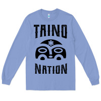 Taino Nation Gift Puerto Rico Long Sleeve Tee | Teevron