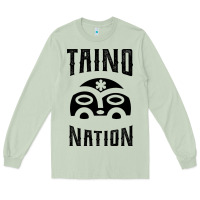 Matcha Taino Nation Gift Puerto Rico Long Sleeve Tee - artisFamous