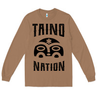 Toasted Coconut Taino Nation Gift Puerto Rico Long Sleeve Tee - artisFamous