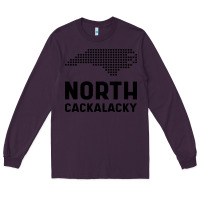 Plum North Carolina State North Cackalacky Long Sleeve Tee - artisFamous