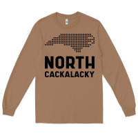 Toasted Coconut North Carolina State North Cackalacky Long Sleeve Tee - artisFamous